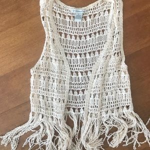 Crochet vest